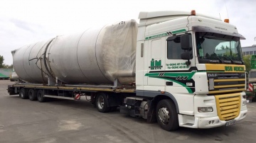 Transportation of containers along the route: Ukraine - Denmark