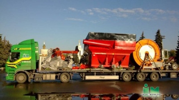 Transporting oversized devices
