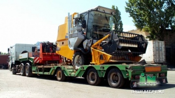 Transporting agricultural equipment