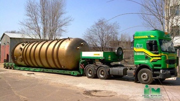 Transportation of oversized and heavy cargoes