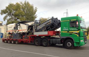 Transportation of oversized equipment